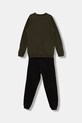 Dětská tepláková souprava Puma ESS No.1 Logo Crew Sweat Suit FL B 689721 zelená AW25