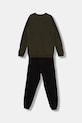 Puma dres dziecięcy ESS No.1 Logo Crew Sweat Suit FL B 689721 zielony AW25