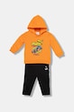Puma dres dziecięcy PUMA X HOT WHEELS MINICATS Loungewear Set INF TR dzianina pomarańczowy 632399