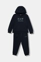Παιδική φόρμα EA7 Emporio Armani στάμπα σκούρο μπλε 7B000173.AF13512