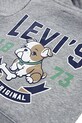 Αγορίστικα Σετ Levi's 3PC FZ, TEE, DENIM SET 6EN867 γκρί