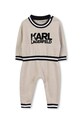 Karl Lagerfeld tuta neonato/a beige Z30973