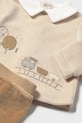 Chłopiec Mayoral Newborn komplet niemowlęcy 2562.1B.Newborn.9BYA brązowy