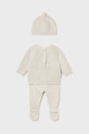 Mayoral Newborn compleu bebe 3-pack 2564.1C.Newborn.9BYA bej AW25