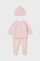 Mayoral Newborn compleu bebe 3-pack tricotaj roz 2564.1C.Newborn.9BYA