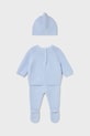 Mayoral Newborn komplet niemowlęcy 3-pack 2564.1C.Newborn.9BYA niebieski AW25
