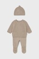 Mayoral Newborn set per bambini pacco da 3 maglia marrone 2564.1C.Newborn.9BYA