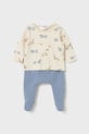 Sada pre bábätká Mayoral Newborn 2-pak s elastanom modrá 2567.1G.Newborn.9BYA