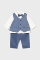 Mayoral Newborn komplet niemowlęcy z elastanem niebieski 2581.1K.Newborn.9BYA