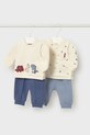 Mayoral Newborn compleu bebe tricotaj albastru 2620.1F.Newborn.9BYA