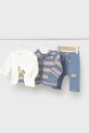 Mayoral Newborn compleu bebe tricotaj albastru 2625.1H.Newborn.9BYA