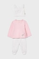Mayoral Newborn set per bambini maglia rosa 9980.1A.Newborn.9BYA