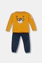 Guess komplet niemowlęcy 2-pack dzianina żółty I5BG06.I3Z14.9BYA