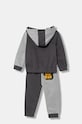 Guess komplet dresowy bawełniany niemowlęcy 2-pack I5BG07.KAX74.9BYA szary AW25