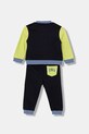 Guess dres bawełniany niemowlęcy 2-pack I5BG11.KAD74.9BYA granatowy AW25