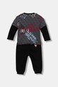 Guess komplet bawełniany niemowlęcy I5BG17.I3Z14.9BYA szary AW25