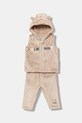 Guess komplet niemowlęcy 3-pack P5BG07.WFRS0.9BYA beżowy AW25