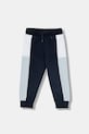 BOSS spodnie dresowe niemowlęce dzianina granatowy J52429.86.94
