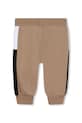 BOSS spodnie dresowe niemowlęce J52429.74.81 brązowy AW25