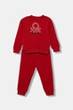 United Colors of Benetton trening de bumbac pentru copii bumbac rosu 3J68GK00S.P.seasonal