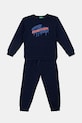United Colors of Benetton trening de bumbac pentru copii bumbac bleumarin 3J68GK00S.P.seasonal