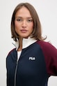 Fila dres lounge bawełniany FPW4213 granatowy