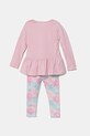 Guess komplet niemowlęcy A5YG04.K6YW4.9BYA różowy AW25