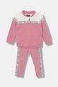 Guess trening din bumbac pentru bebeluși 2-pack bumbac roz A5YG10.KA6R4.9BYA