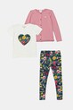 Guess komplet dziecięcy wzorzyste różowy K5YG04.K82N4.9BYA
