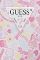 Dziewczynka Guess śpioszki bawełniane niemowlęce S5YG01.KA6W4.9BYA różowy