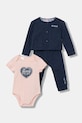 Guess komplet niemowlęcy 3-pack dzianina granatowy S5YG04.KBZP4.9BYA