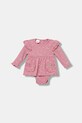 Guess komplet niemowlęcy 2-pack S5YG10.KBZP4.9BYA różowy AW25