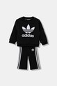 Παιδική φόρμα adidas Originals απλικέ μαύρο JC7867