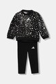 Детский спортивный костюм adidas узор чёрный JN2229