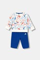 adidas dres dziecięcy wzorzyste niebieski JN2233