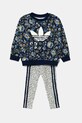 Детски анцуг adidas Originals трикотаж тъмносин JV7804