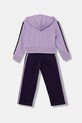 Dziewczynka adidas dres dziecięcy JN2439 fioletowy