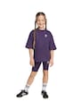 adidas Originals komplet bawełniany dziecięcy dzianina fioletowy JY4873