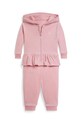 Otroški komplet trenirke Polo Ralph Lauren Pletenina roza 310877764008