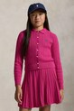 Polo Ralph Lauren komplet bawełniany dziecięcy różowy 313950779003