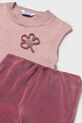 Mayoral set per bambini rosa 2596.4G.Baby.9BYA