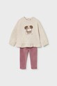 Mayoral compleu bebe bumbac roz 2738.4A.Baby.9BYA