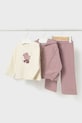 Mayoral set de trening pentru copii cu elastan roz 2842.4D.Baby.9BYA