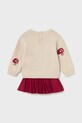 Детски комплект Mayoral 2925.4F.Baby.9BYA червен AW25