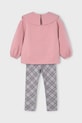 Mayoral komplet dziecięcy 4723.6K.Mini.9BYA różowy AW25