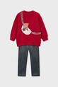 Mayoral komplet dziecięcy bordowy 4727.6G.Mini.9BYA