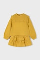 Mayoral compleu copii 4933.6J.Mini.9BYA galben AW25