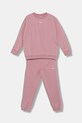 Puma dres dziecięcy Loungewear Oversized Sweat Suit FL G dzianina różowy 689727