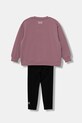 Otroška trenirka EA7 Emporio Armani 7G000167.AF15583 roza AW25
