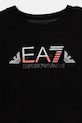 Dziewczynka EA7 Emporio Armani dres dziecięcy 7G000167.AF15583 czarny